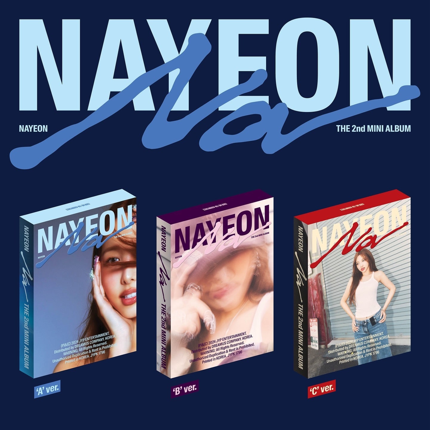 NAYEON (TWICE) - 2ND MINI ALBUM: NA